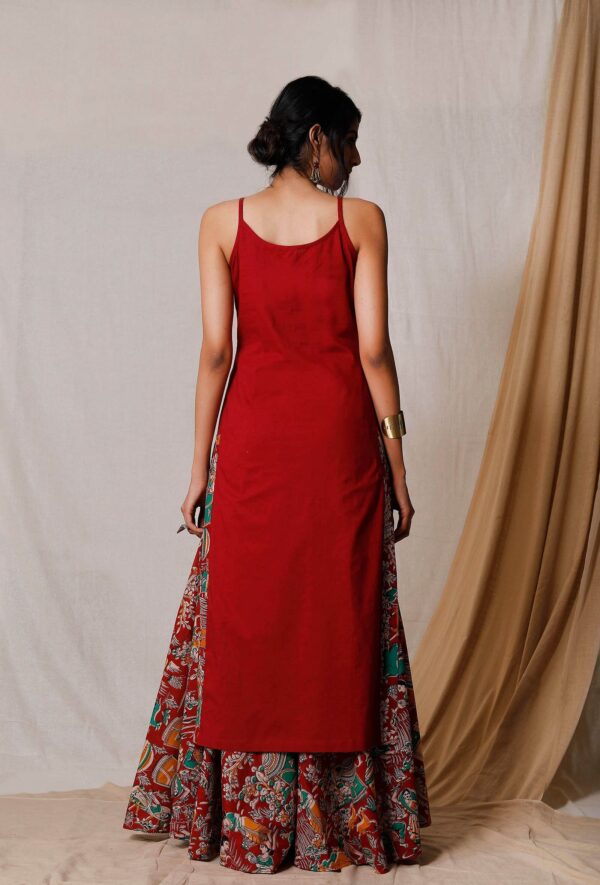 Red Cotton Slip - Image 2